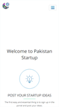 Mobile Screenshot of pakistanstartup.com